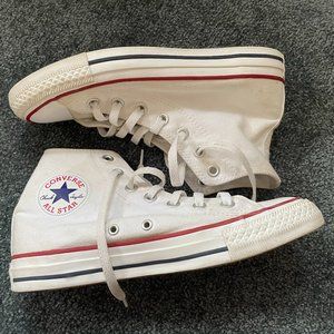 White High Top Converse